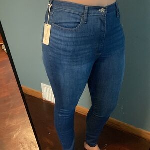 High Rise Long Skinny Jeans